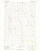 Howard NE South Dakota Historical topographic map, 1:24000 scale, 7.5 X 7.5 Minute, Year 1971