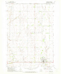 Howard South Dakota Historical topographic map, 1:24000 scale, 7.5 X 7.5 Minute, Year 1971