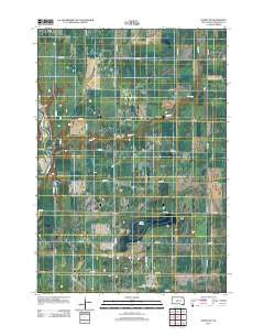 Huron NE South Dakota Historical topographic map, 1:24000 scale, 7.5 X 7.5 Minute, Year 2012