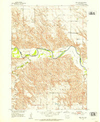 Ideal NW South Dakota Historical topographic map, 1:24000 scale, 7.5 X 7.5 Minute, Year 1951
