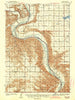 Iona South Dakota Historical topographic map, 1:62500 scale, 15 X 15 Minute, Year 1944