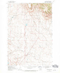 Irish Butte South Dakota Historical topographic map, 1:24000 scale, 7.5 X 7.5 Minute, Year 1968