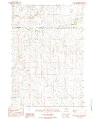 Irish Creek NE South Dakota Historical topographic map, 1:24000 scale, 7.5 X 7.5 Minute, Year 1983