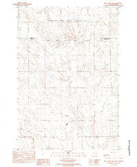 Irish Creek NW South Dakota Historical topographic map, 1:24000 scale, 7.5 X 7.5 Minute, Year 1982