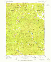 Iron Mountain South Dakota Historical topographic map, 1:24000 scale, 7.5 X 7.5 Minute, Year 1954