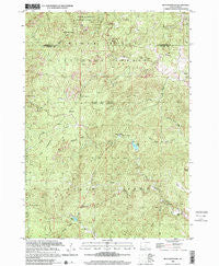 Iron Mountain South Dakota Historical topographic map, 1:24000 scale, 7.5 X 7.5 Minute, Year 1998
