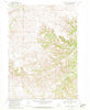 Iron Shell Flat East South Dakota Historical topographic map, 1:24000 scale, 7.5 X 7.5 Minute, Year 1969