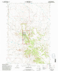 J K Butte South Dakota Historical topographic map, 1:24000 scale, 7.5 X 7.5 Minute, Year 1993