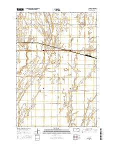 James South Dakota Current topographic map, 1:24000 scale, 7.5 X 7.5 Minute, Year 2015