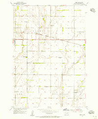 James South Dakota Historical topographic map, 1:24000 scale, 7.5 X 7.5 Minute, Year 1954