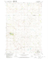 Java South Dakota Historical topographic map, 1:24000 scale, 7.5 X 7.5 Minute, Year 1978
