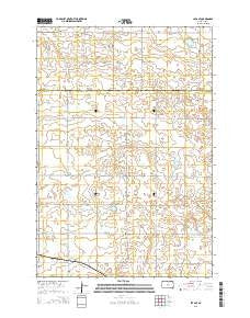 Java SE South Dakota Current topographic map, 1:24000 scale, 7.5 X 7.5 Minute, Year 2015