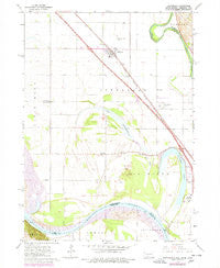 Jefferson South Dakota Historical topographic map, 1:24000 scale, 7.5 X 7.5 Minute, Year 1963