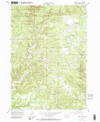 Jewel Cave South Dakota Historical topographic map, 1:24000 scale, 7.5 X 7.5 Minute, Year 1955