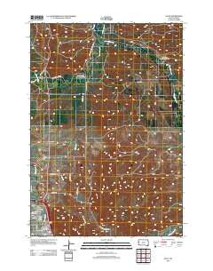 Jolly South Dakota Historical topographic map, 1:24000 scale, 7.5 X 7.5 Minute, Year 2012