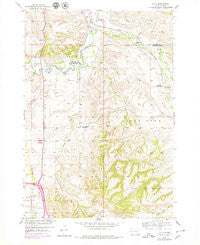Jolly South Dakota Historical topographic map, 1:24000 scale, 7.5 X 7.5 Minute, Year 1954