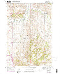 Jolly South Dakota Historical topographic map, 1:24000 scale, 7.5 X 7.5 Minute, Year 1954