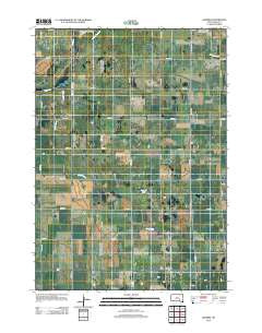 Joubert South Dakota Historical topographic map, 1:24000 scale, 7.5 X 7.5 Minute, Year 2012