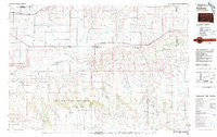 Kadoka South Dakota Historical topographic map, 1:100000 scale, 30 X 60 Minute, Year 1980
