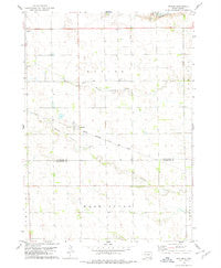 Kaylor South Dakota Historical topographic map, 1:24000 scale, 7.5 X 7.5 Minute, Year 1978