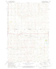 Keldron South Dakota Historical topographic map, 1:24000 scale, 7.5 X 7.5 Minute, Year 1972