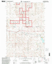 Keldron South Dakota Historical topographic map, 1:24000 scale, 7.5 X 7.5 Minute, Year 1998