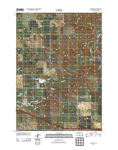 Kennebec South Dakota Historical topographic map, 1:24000 scale, 7.5 X 7.5 Minute, Year 2012