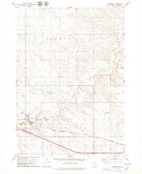 Kennebec South Dakota Historical topographic map, 1:24000 scale, 7.5 X 7.5 Minute, Year 1978
