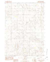Keyapaha SE South Dakota Historical topographic map, 1:24000 scale, 7.5 X 7.5 Minute, Year 1982
