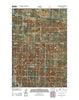 Kid Rich Butte South Dakota Historical topographic map, 1:24000 scale, 7.5 X 7.5 Minute, Year 2012