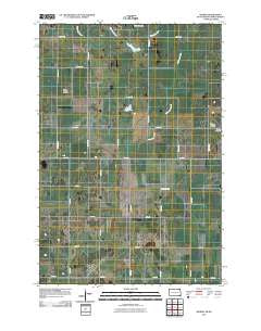 Kidder South Dakota Historical topographic map, 1:24000 scale, 7.5 X 7.5 Minute, Year 2011