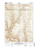 Kingsburg South Dakota Current topographic map, 1:24000 scale, 7.5 X 7.5 Minute, Year 2015