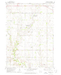 Kingsburg South Dakota Historical topographic map, 1:24000 scale, 7.5 X 7.5 Minute, Year 1978