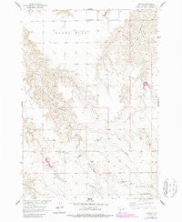 Kirley South Dakota Historical topographic map, 1:24000 scale, 7.5 X 7.5 Minute, Year 1956