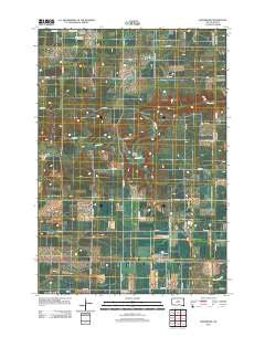 Kranzburg South Dakota Historical topographic map, 1:24000 scale, 7.5 X 7.5 Minute, Year 2012