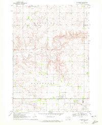Kranzburg South Dakota Historical topographic map, 1:24000 scale, 7.5 X 7.5 Minute, Year 1970