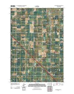 Kranzburg SW South Dakota Historical topographic map, 1:24000 scale, 7.5 X 7.5 Minute, Year 2012