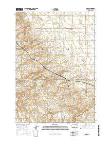 LaBolt South Dakota Current topographic map, 1:24000 scale, 7.5 X 7.5 Minute, Year 2015