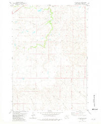 La Plant SW South Dakota Historical topographic map, 1:24000 scale, 7.5 X 7.5 Minute, Year 1981