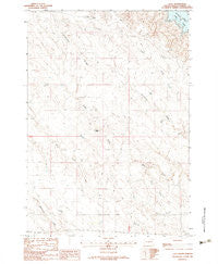 Lacy South Dakota Historical topographic map, 1:24000 scale, 7.5 X 7.5 Minute, Year 1982