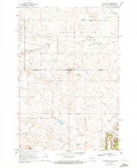 Ladner NE South Dakota Historical topographic map, 1:24000 scale, 7.5 X 7.5 Minute, Year 1969