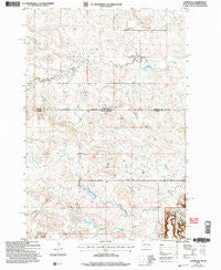 Ladner NE South Dakota Historical topographic map, 1:24000 scale, 7.5 X 7.5 Minute, Year 2005