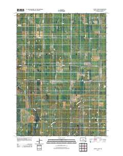 Laffey Lake South Dakota Historical topographic map, 1:24000 scale, 7.5 X 7.5 Minute, Year 2012