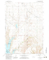 Lake Andes NW South Dakota Historical topographic map, 1:24000 scale, 7.5 X 7.5 Minute, Year 1964