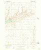 Lake Byron SE South Dakota Historical topographic map, 1:24000 scale, 7.5 X 7.5 Minute, Year 1956