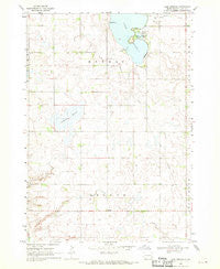 Lake Herman South Dakota Historical topographic map, 1:24000 scale, 7.5 X 7.5 Minute, Year 1968