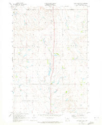 Lake Hurley NE South Dakota Historical topographic map, 1:24000 scale, 7.5 X 7.5 Minute, Year 1970