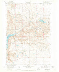 Lake Hurley South Dakota Historical topographic map, 1:24000 scale, 7.5 X 7.5 Minute, Year 1970