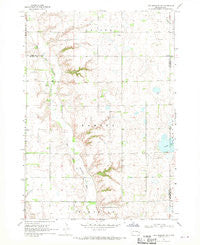 Lake Madison SW South Dakota Historical topographic map, 1:24000 scale, 7.5 X 7.5 Minute, Year 1968