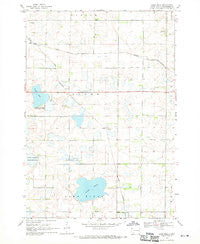 Lake Sinai South Dakota Historical topographic map, 1:24000 scale, 7.5 X 7.5 Minute, Year 1968